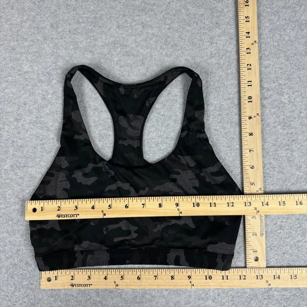 Women's Fabletics Camouflage Racer Back Strap Back Sports Bra Tank Top - Small